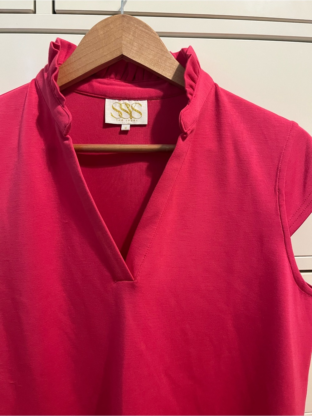 SSYS Sleeveless Ruffle Top - Picture 2 of 6